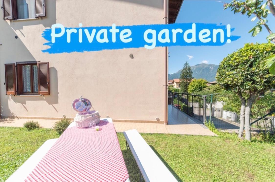 La Feriolina - Appartamento Al Lago Con Giardino Privato บาเวโน ภายนอก รูปภาพ